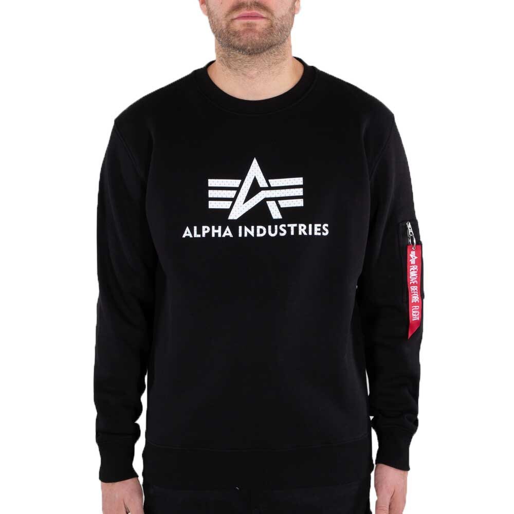 

Толстовка Alpha Industries 3D Logo II, черный