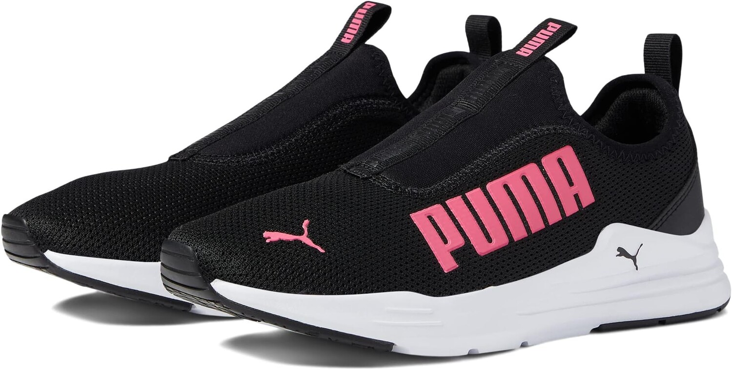 

Кроссовки Wired Run Rapid Slip-On PUMA, цвет Puma Black/Sunset Pink