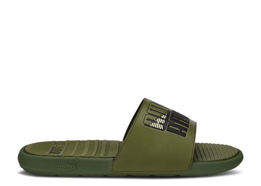 

Кроссовки Puma Cool Cat Power Slide 'Burnt Olive', зеленый, Белый