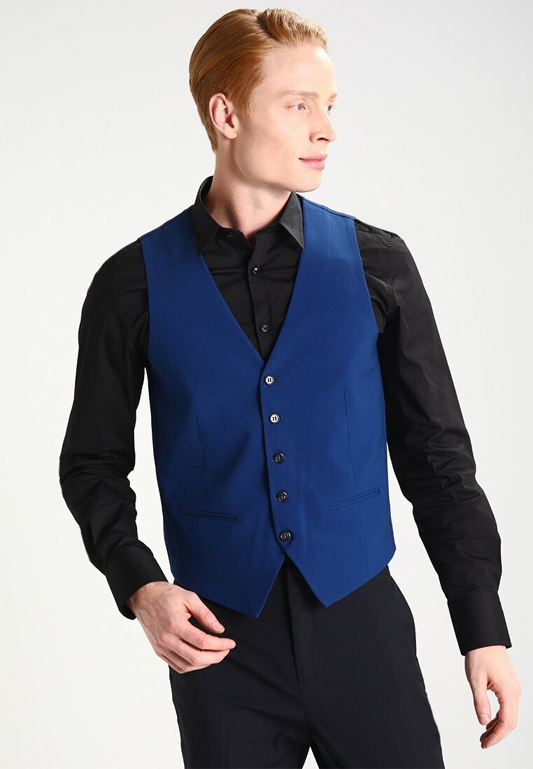 

Жилет для костюма MENS WAISTCOAT FOR SUIT SLIM FIT Lindbergh, цвет blue