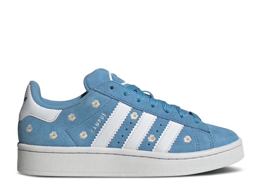 

Кроссовки adidas Campus 00s J, цвет Light Blue Floral Embroidery
