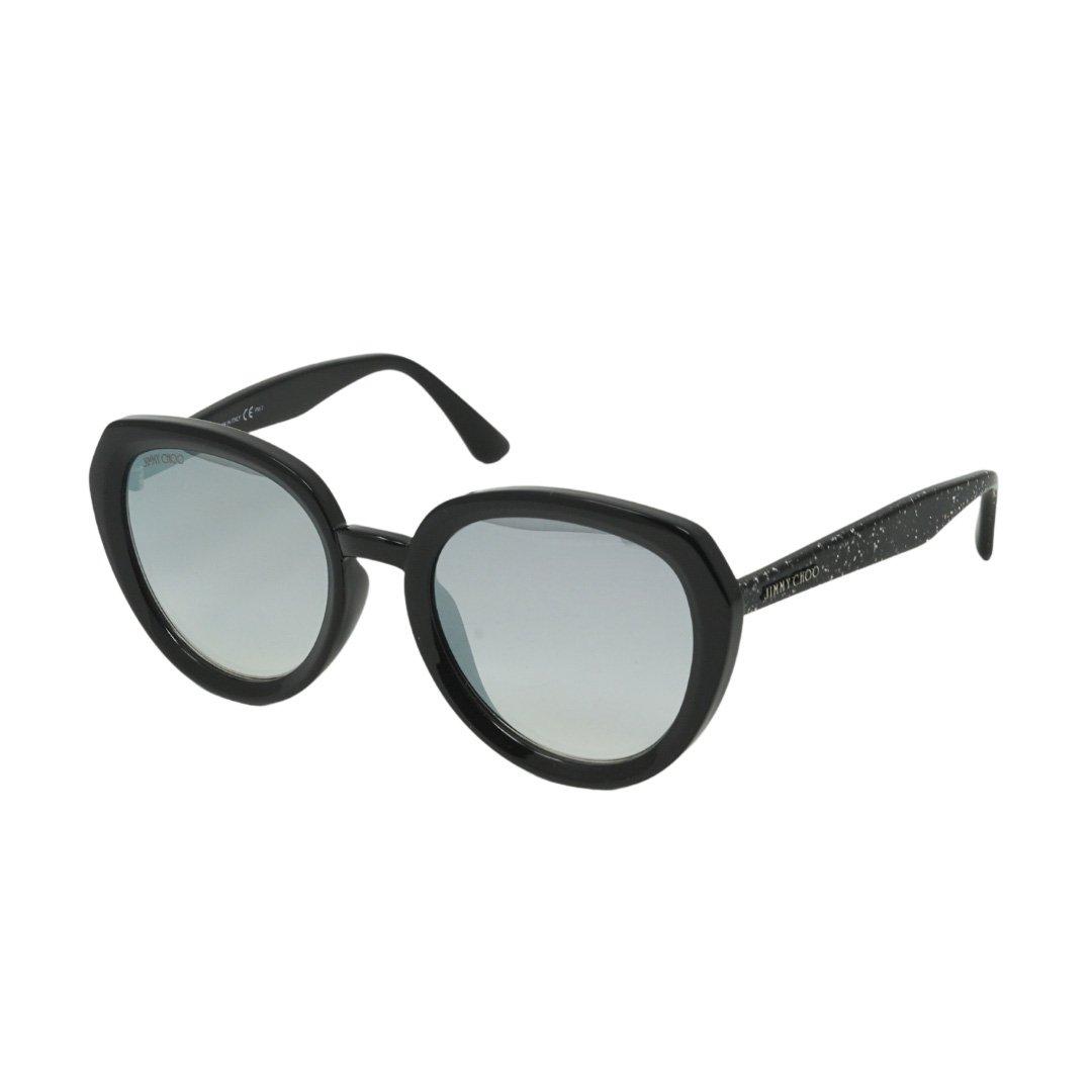 Солнцезащитные очки MACE/S NS8/IC Jimmy Choo, черный очки круглой формы moo s ic berlin