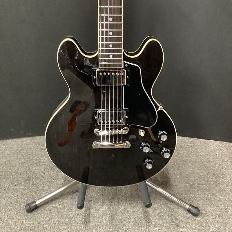 

Электрогитара 2023 Gibson ES-339 Transparent Ebony