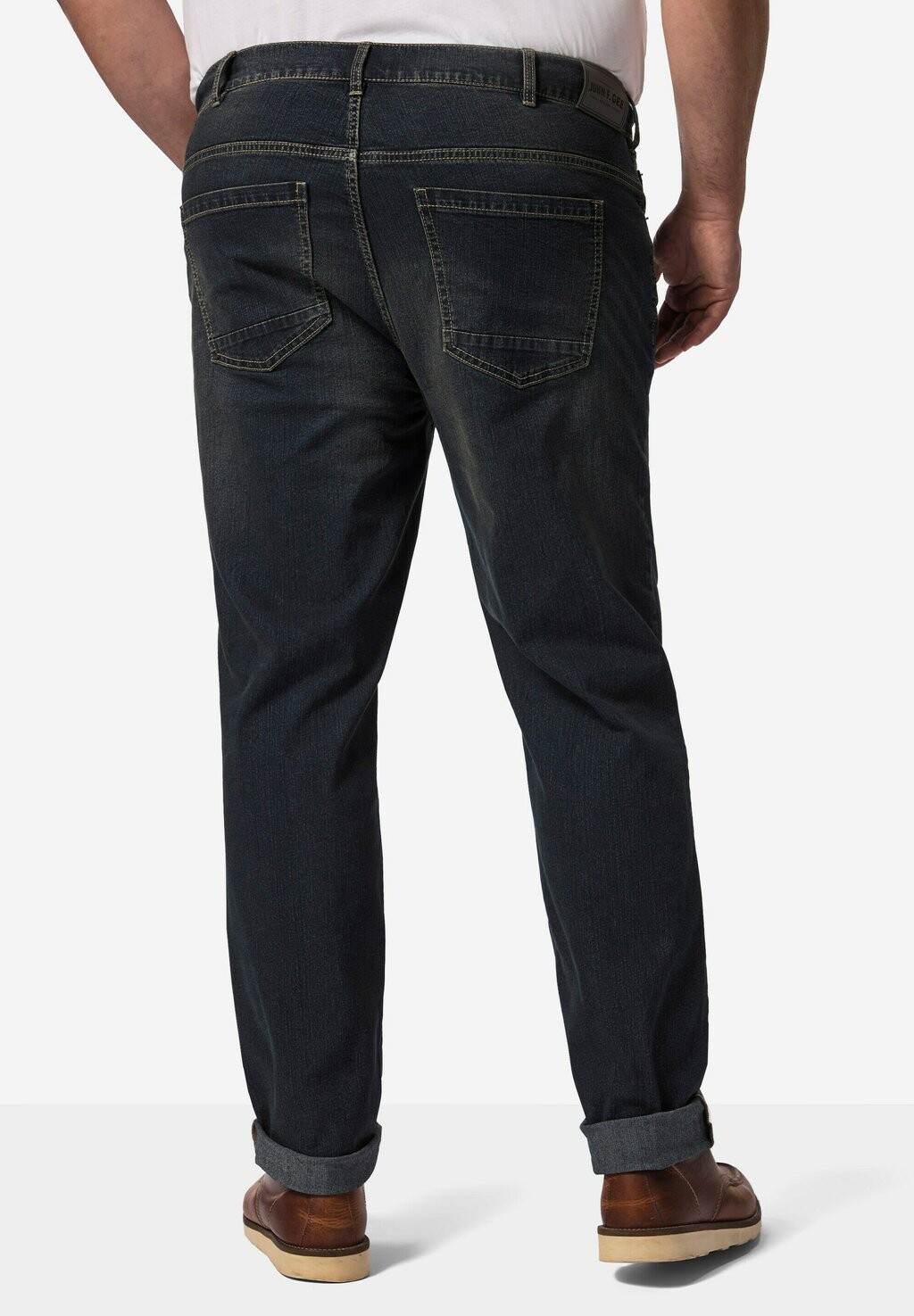

Джинсы прямого кроя 5 POCKET John F. Gee, синий деним