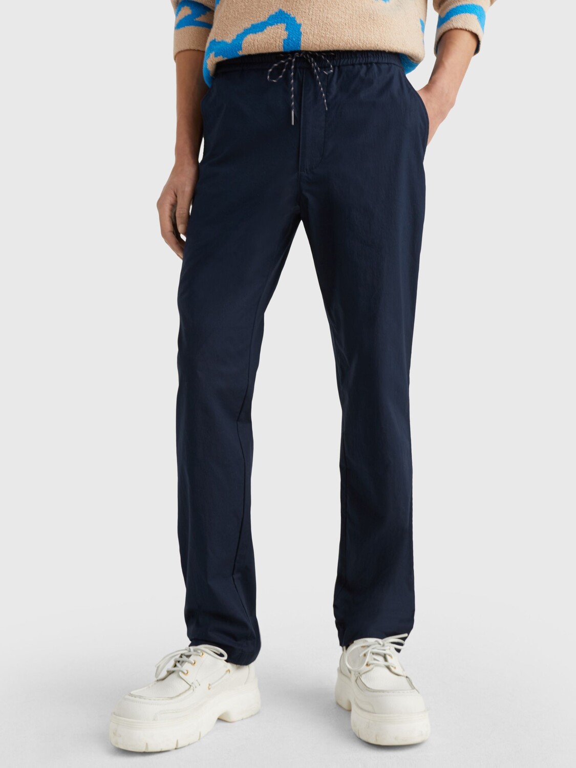 

Tommy Hilfiger Брюки Челси из поплина, синие, Синий