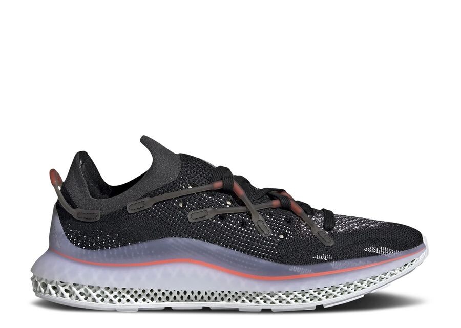 

Кроссовки adidas 4D Fusio 'Black Solar Red', черный
