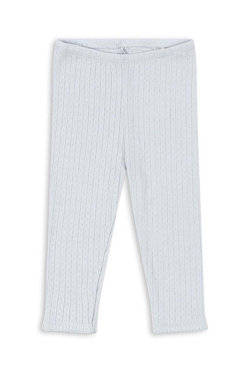 

Детские хлопковые леггинсы Konges Sløjd MINNIE PANTS GOTS, синий