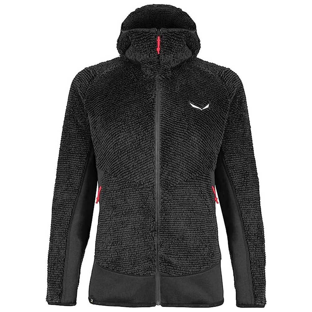 

Толстовка на молнии Salewa Tognazza Polarlite Hooded, черный
