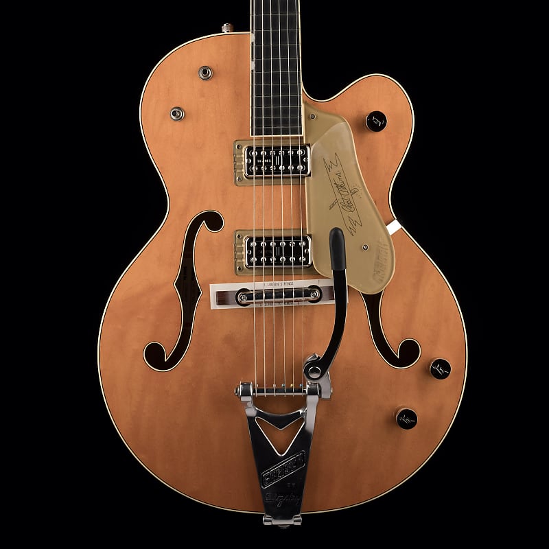 Электрогитара Gretsch G6120T-59 Vintage Select '59 Chet Atkins Hollow Body Lacquer Vintage Orange Stain with Case chet baker chet [lp]
