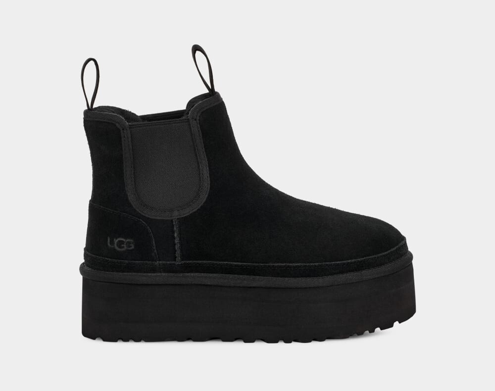 

Сапоги Neumel Platform Chelsea UGG, черный