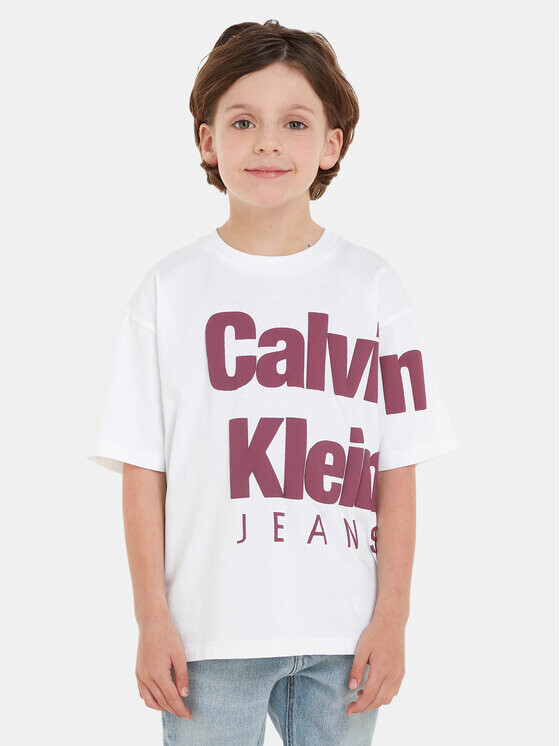 

Футболка стандартного кроя Calvin Klein, белый