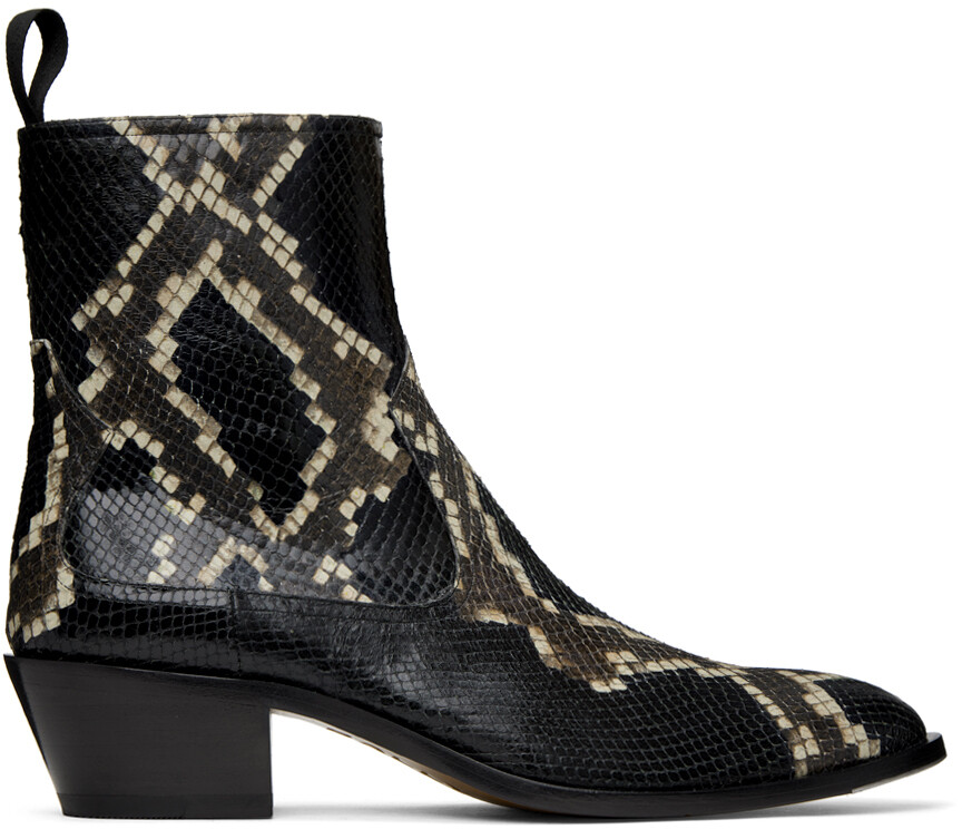 

Черные ботинки Bally Gaiman