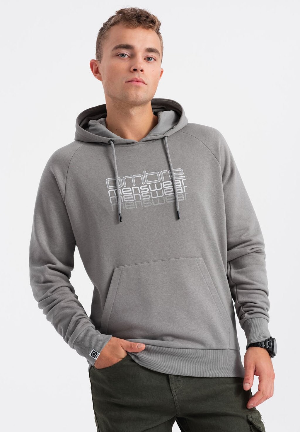 

Толстовка HOODED Ombre, серый