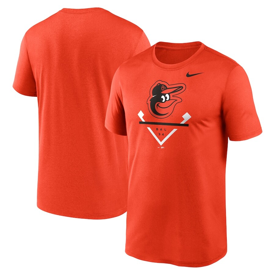 

Футболка с коротким рукавом Nike Baltimore Orioles, оранжевый