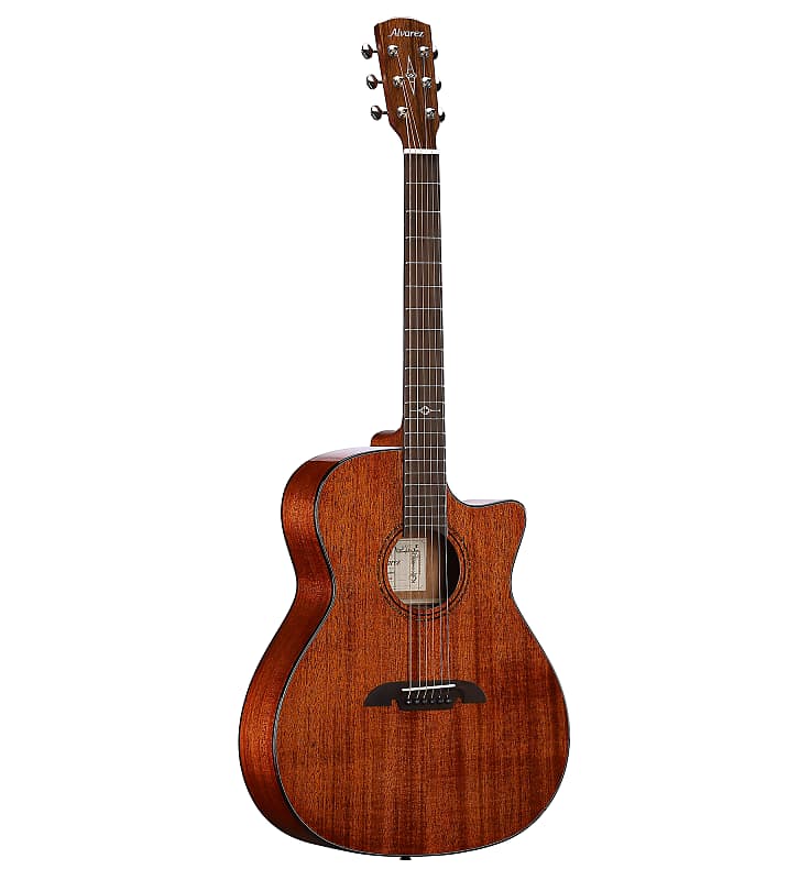 Акустическая гитара Alvarez MG66CE Masterworks Grand Auditorium Cutaway Acoustic-Electric Guitar w/ FlexiCase - Natural