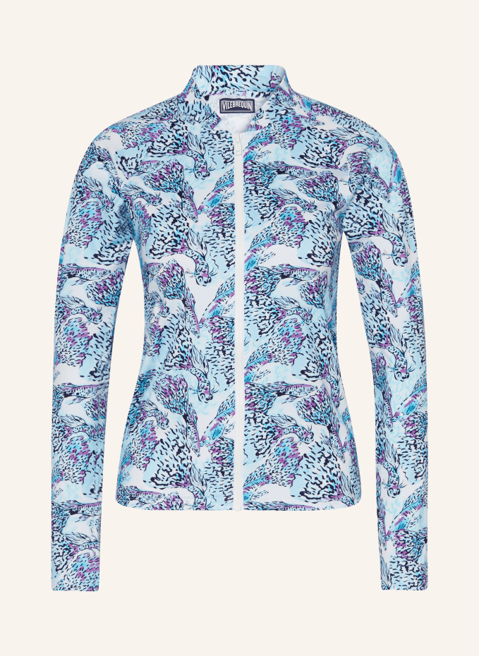 цена Уф рубашка isadora fish flynn-z с уф защитой 50+ Vilebrequin, синий