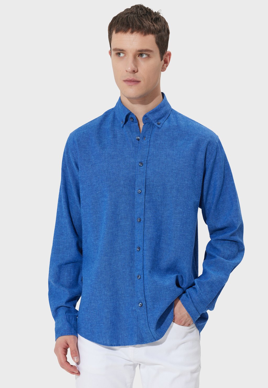 цена Рубашка COMFORT FIT AC&CO / ALTINYILDIZ CLASSICS, цвет Comfort Fit Shirt-Linen