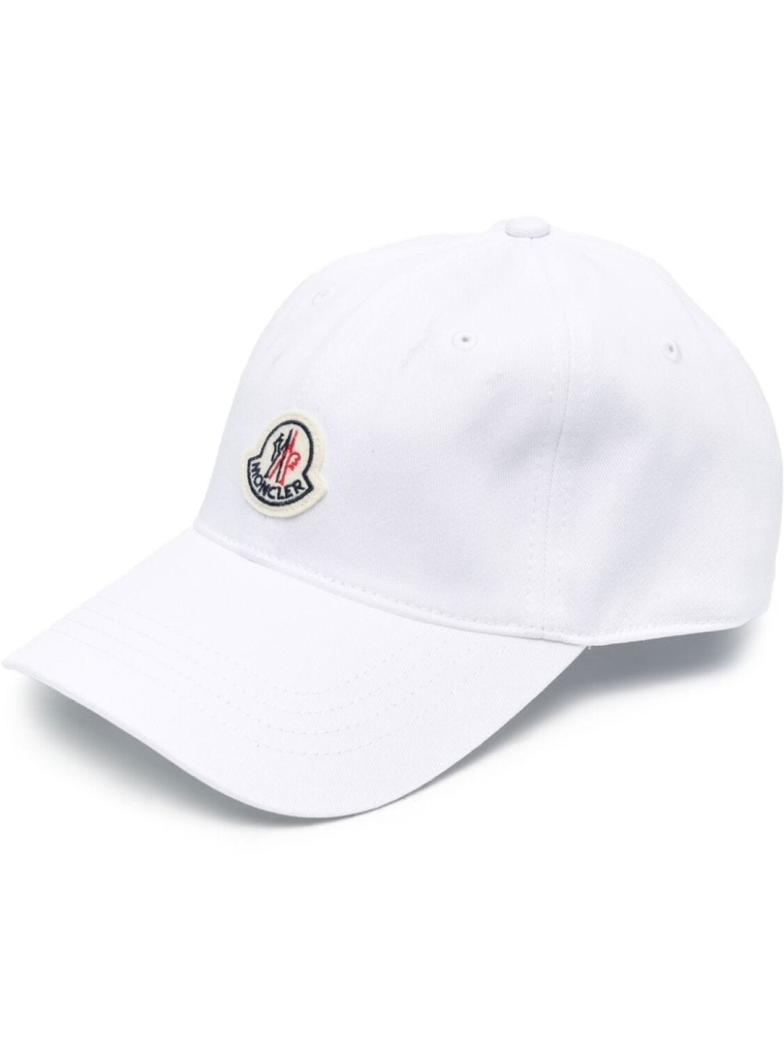 

Moncler бейсболка с нашивкой-логотипом, белый