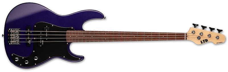 Басс гитара ESP LTD AP-204 Electric Bass Guitar - Dark Metallic Purple