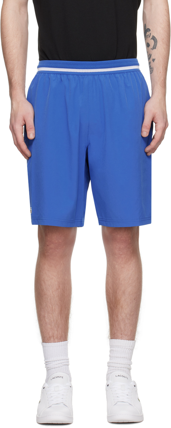 Синие шорты Novak Djokovic Edition Lacoste