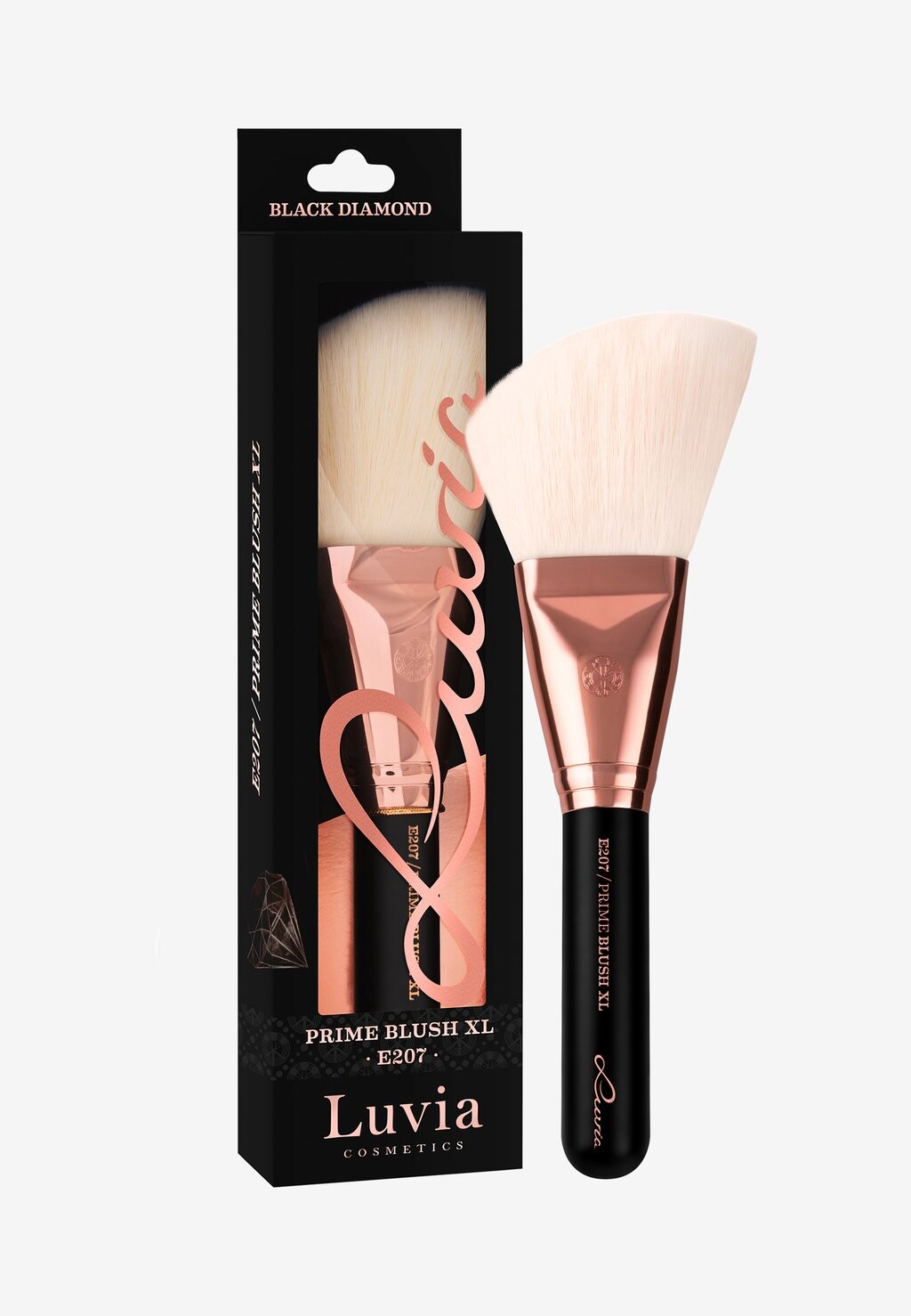 

Кисти для макияжа Prime Blush Xl Luvia Cosmetics, черный