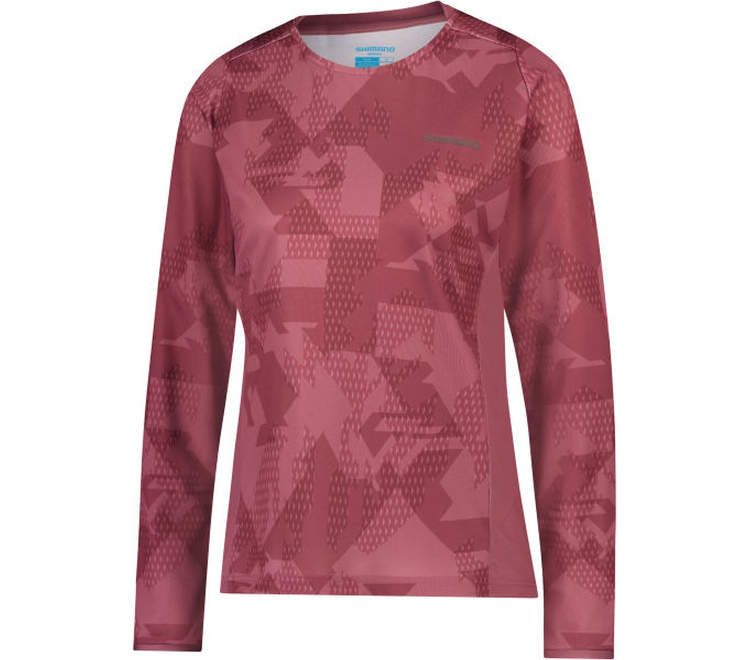 

Спортивная футболка SHIMANO Long Sleeve Jersey W's MAYA, красный