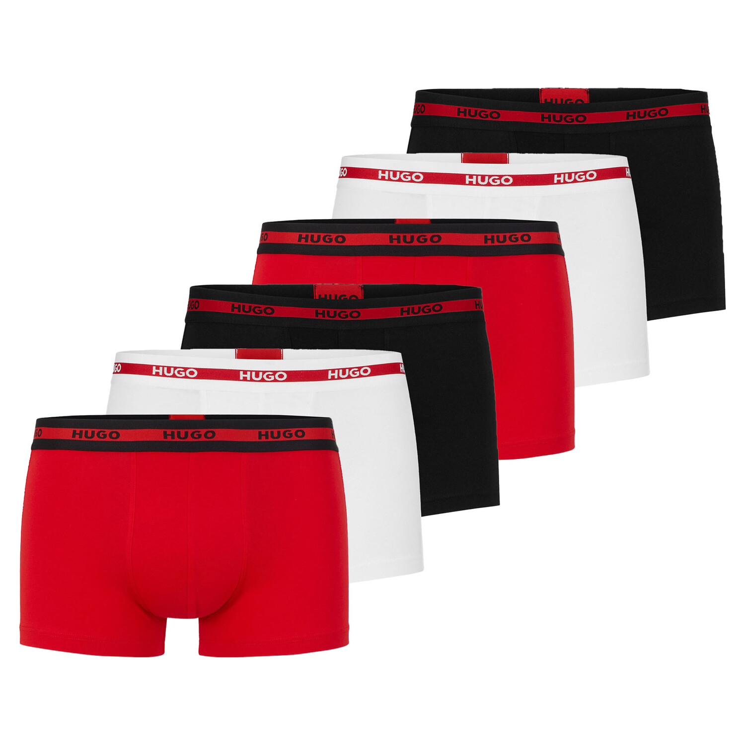 

Боксеры HUGO Boxershort 6 шт, черный