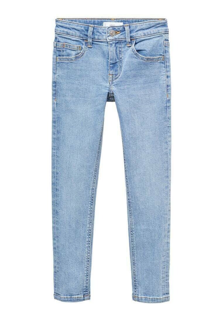 

Джинсы скинни Mango Kids, цвет lichtblauw