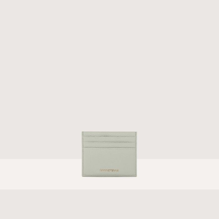 

Визитница из зернистой кожи Coccinelle METALLIC SOFT, зеленый