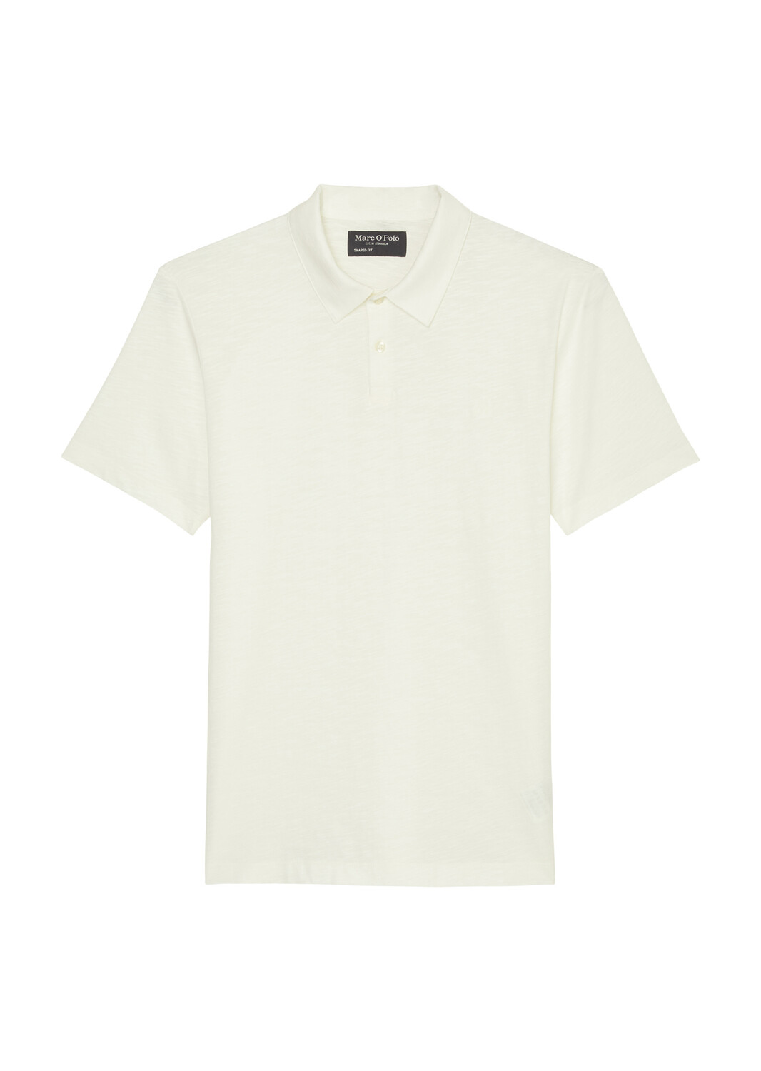 

Поло Marc O'Polo Jersey shaped, цвет egg white