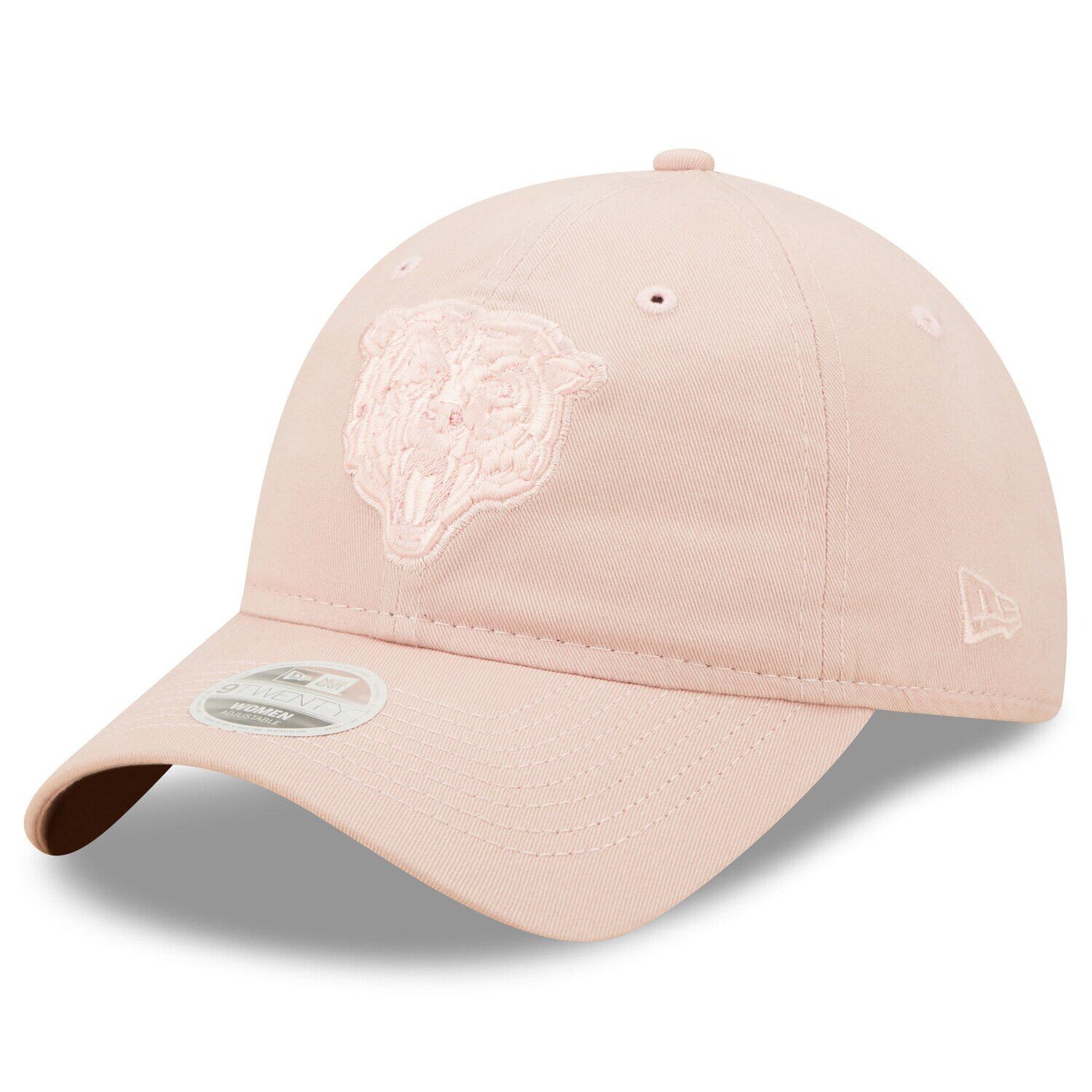 

Женская регулируемая шляпа New Era Pink Chicago Bears Core Classic 2.0 в тон 9TWENTY New Era