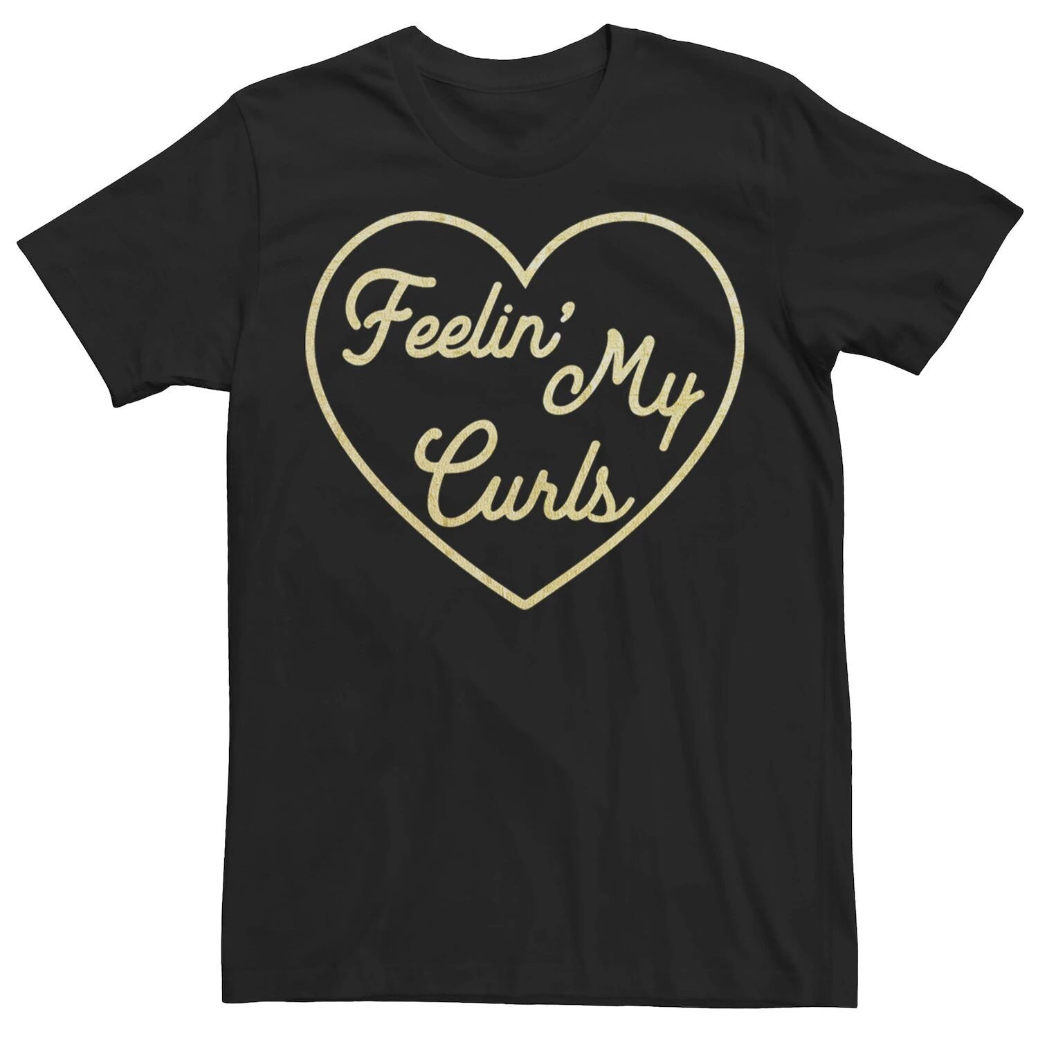 

Футболка с сердечком для юниоров "Feelin' My Curls"