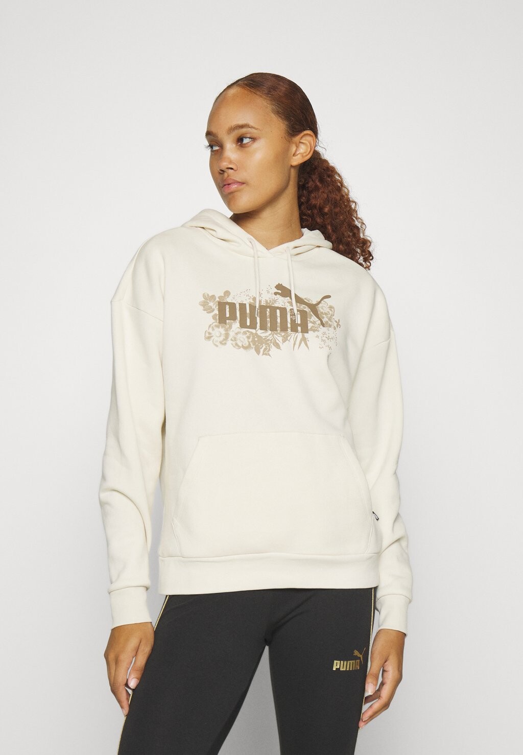 

Худи ESS+ FLORAL VIBES HOODIE Puma, альпийский снег
