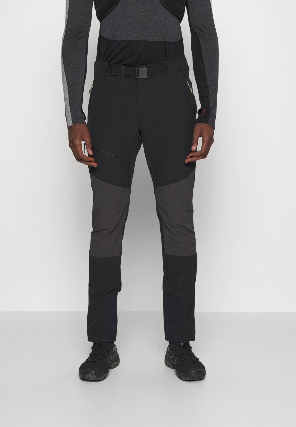 

Уличные брюки Ziegspitz Pants Jack Wolfskin, черные