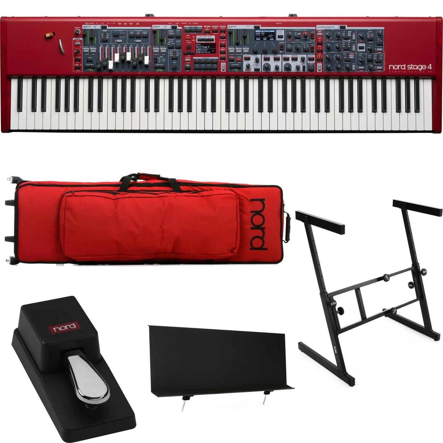 

Комплект клавиатуры Nord Stage 4 88 Stage Stage Bundle
