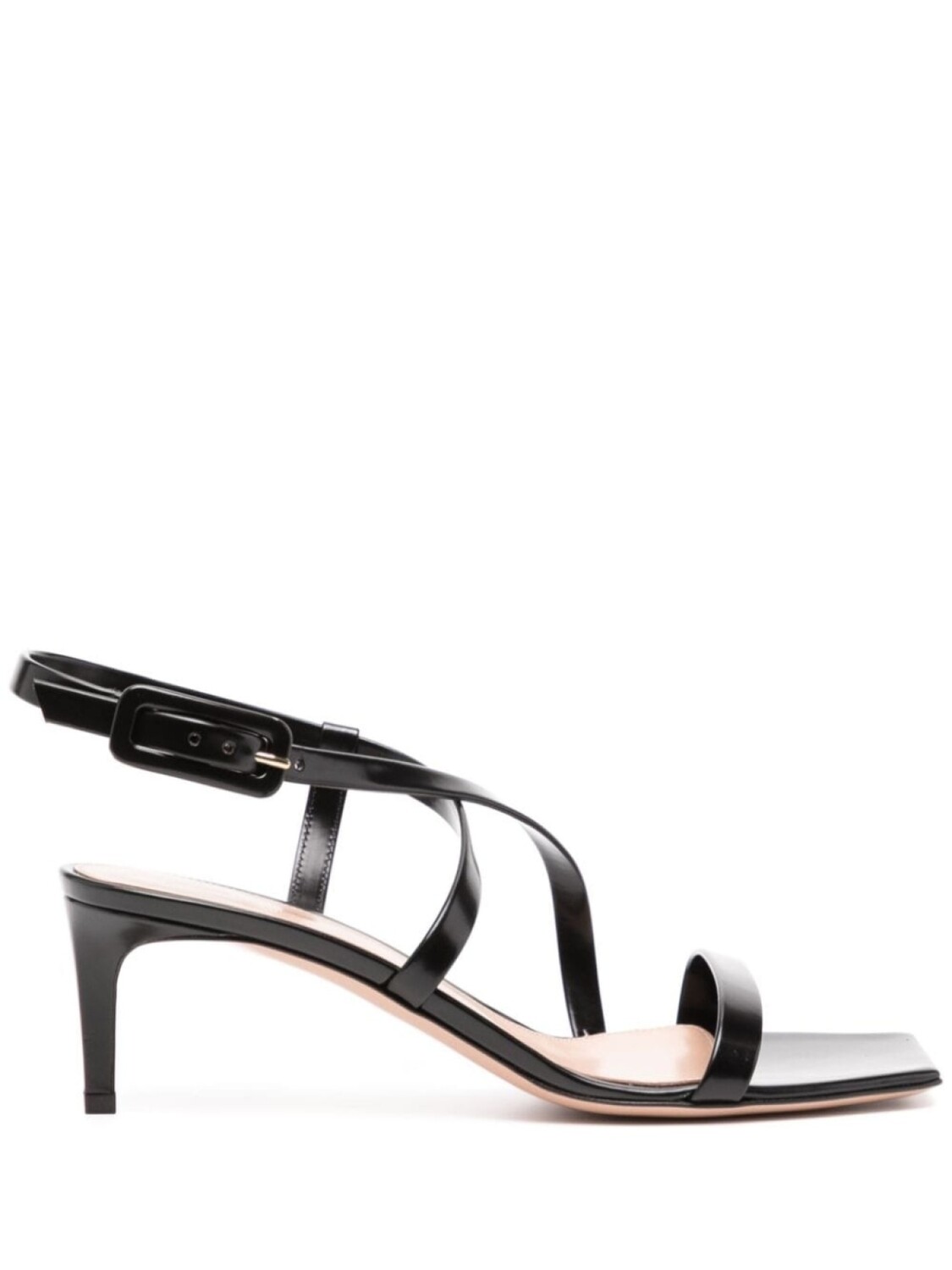 

Кожаные босоножки Lindsay 60мм Gianvito Rossi, черный