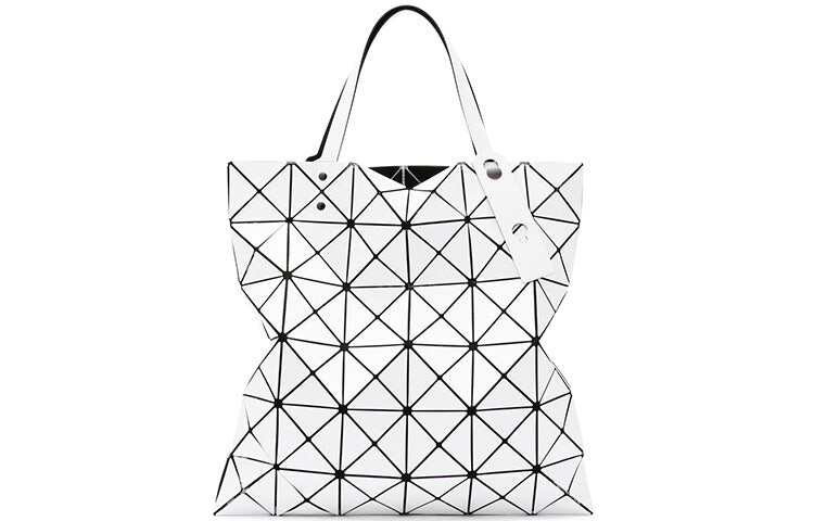 

Сумка-тоут ISSEY MIYAKE Lucent с геометрическим узором, белый
