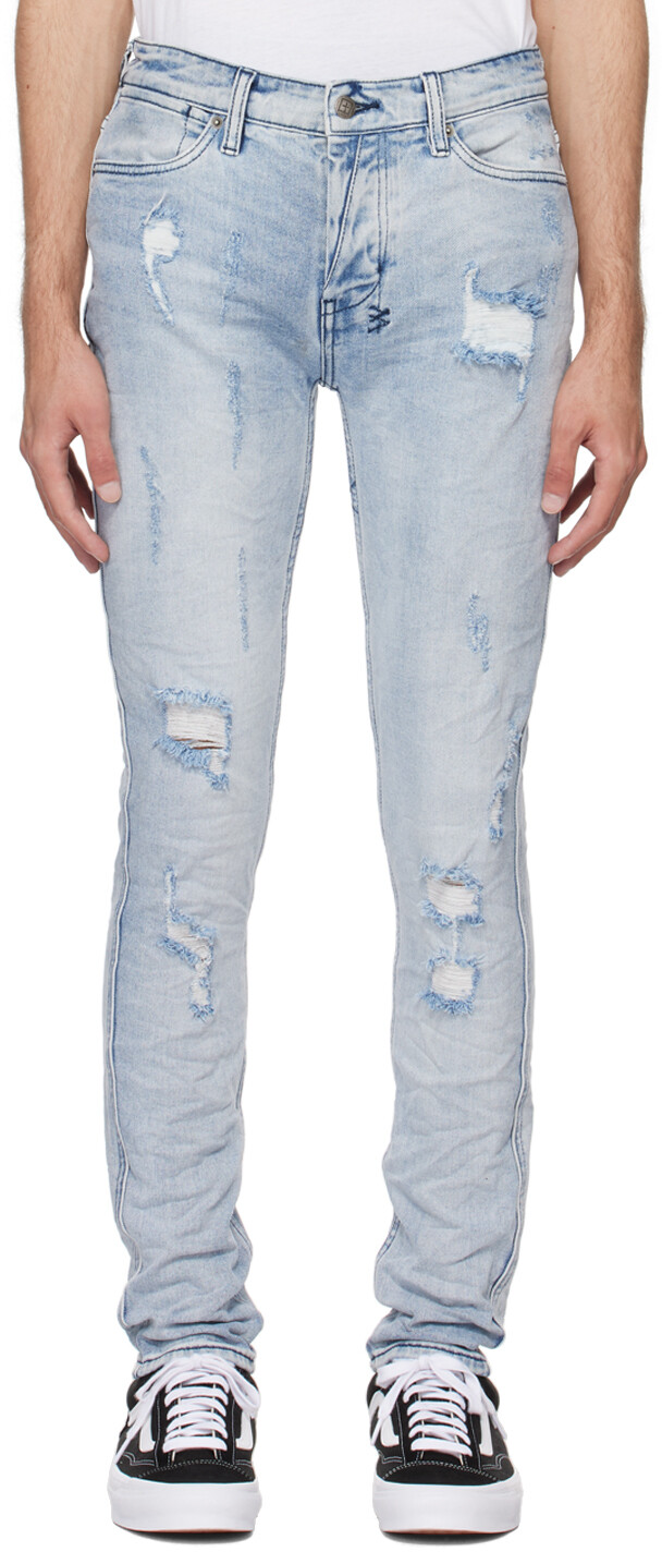 Синие джинсы Van Winkle Ksubi, цвет Denim