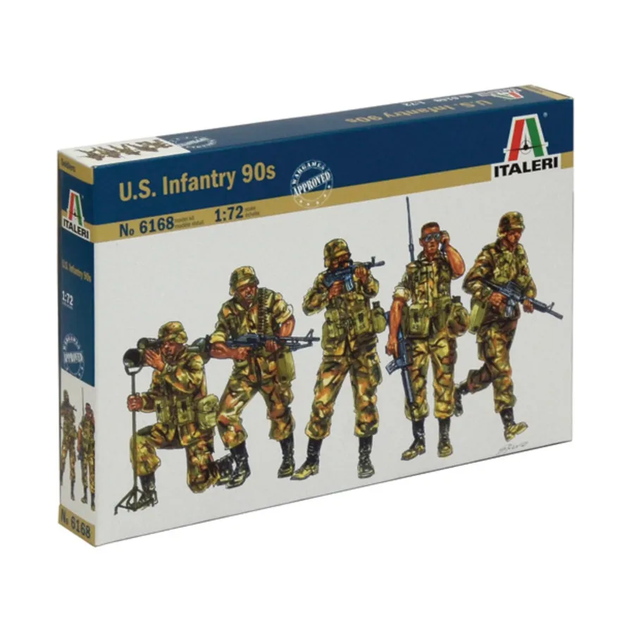

Пехота США (90-е гг.), Soldiers - 1980s & other Modern Eras (1:72) (Italeri)