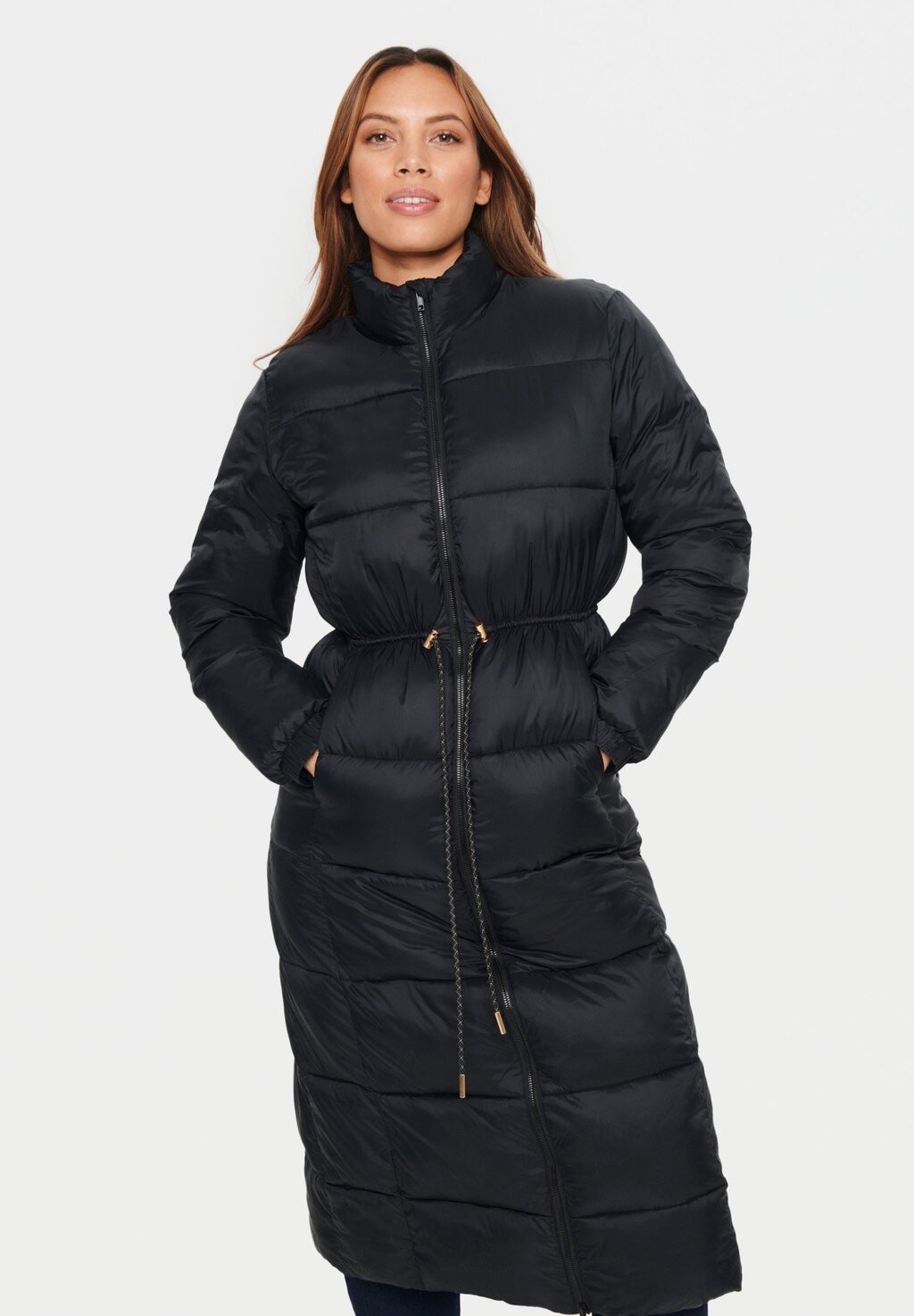 

Зимнее пальто NONASZ LONG OUTERWEAR Saint Tropez, черный