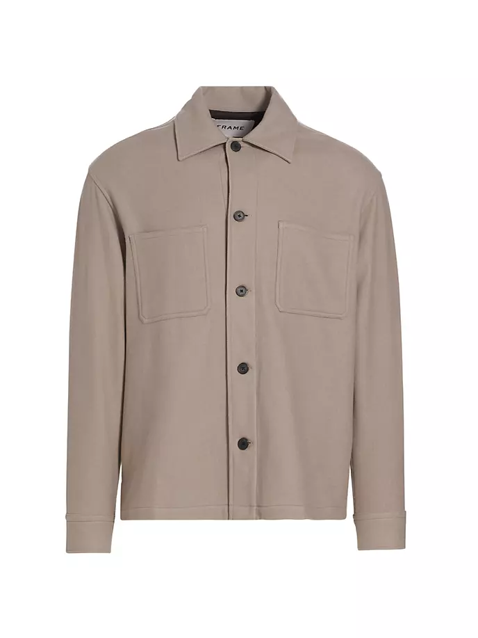 Куртка-рубашка с воротником Frame, цвет stone beige
