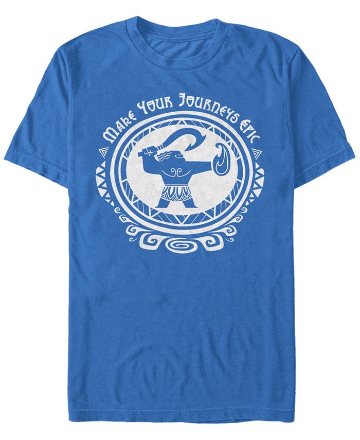 Мужская футболка Lineage с коротким рукавом и круглым вырезом Fifth Sun, синий haikyuu хей хей хей