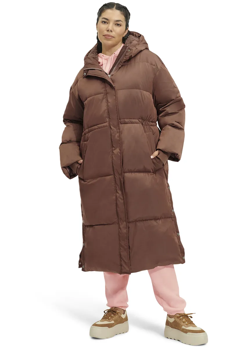 

Стеганое пальто UGG "W KEELEY LONG PUFFER COAT", цвет Dark Chestnut