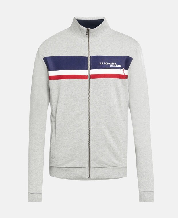 

Толстовка U.S. Polo Assn., светло-серый