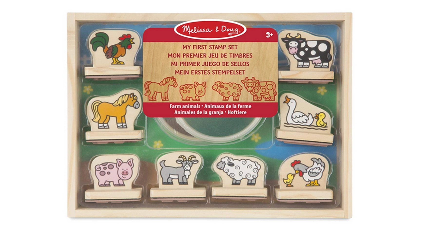 

Melissa And Doug Мой первый набор марок Животные на ферме