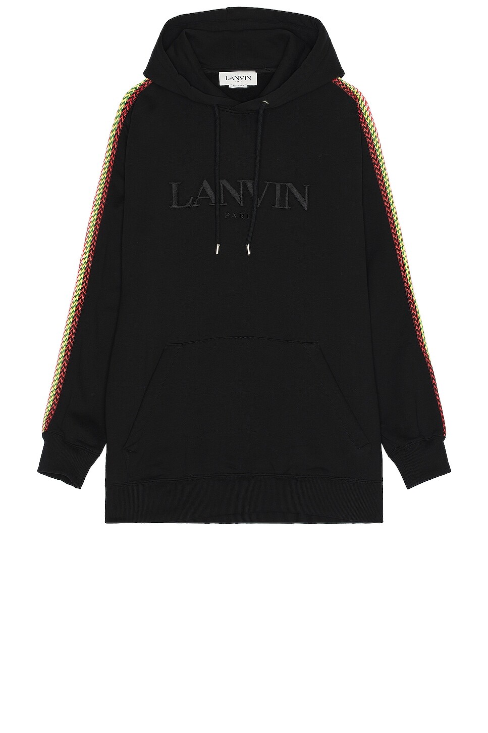 

Худи Lanvin Ide Curb Oversized, черный