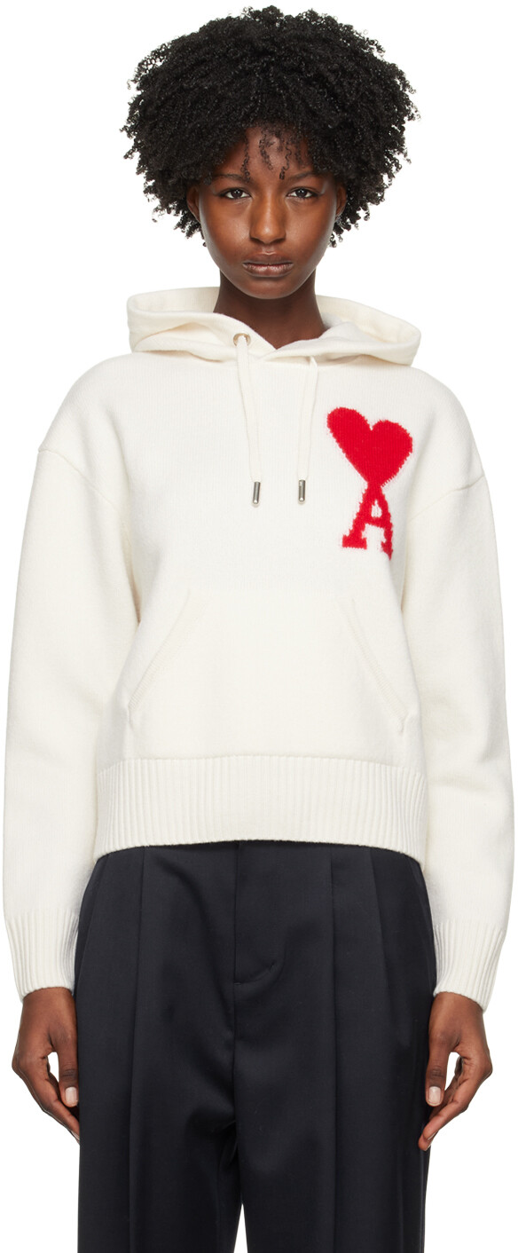 

AMI Alexandre Mattiussi Off-White Толстовка Ami de Cur
