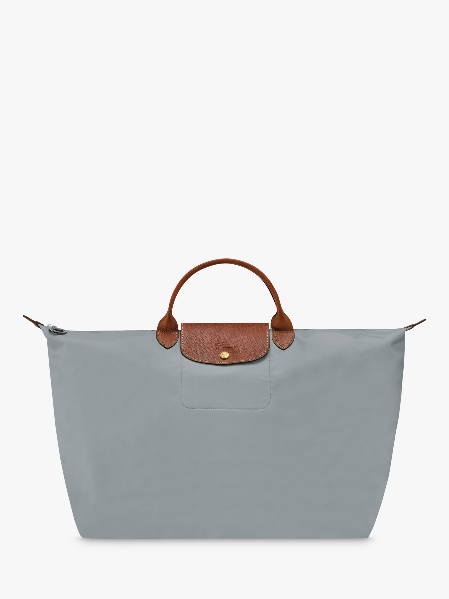 Оригинальная дорожная сумка Le Pliage Longchamp, сталь