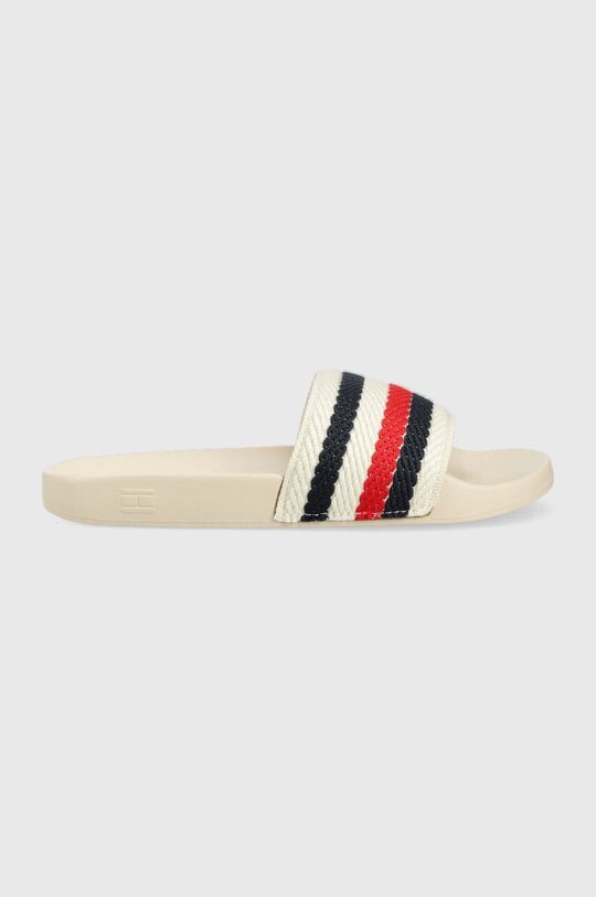 

Тапочки-шлепанцы TOMMY ESSENTIAL POOL SLIDE Tommy Hilfiger, бежевый