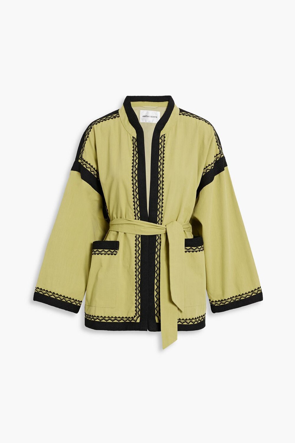 

Хлопковая куртка Kim с вышивкой ANTIK BATIK, зеленый